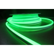 Світлодіодний гнучкий неон 12V, LED NEON - 17x9мм, колір світіння - зелений